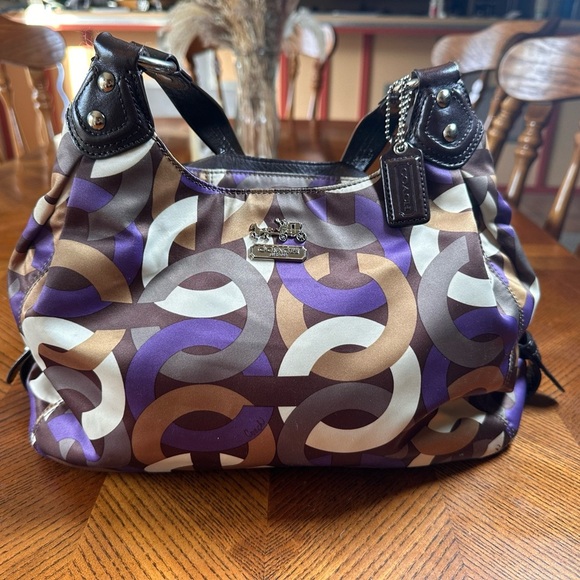 Coach Women's Multicolor Shoulder
Bag - Picture 1 of 6